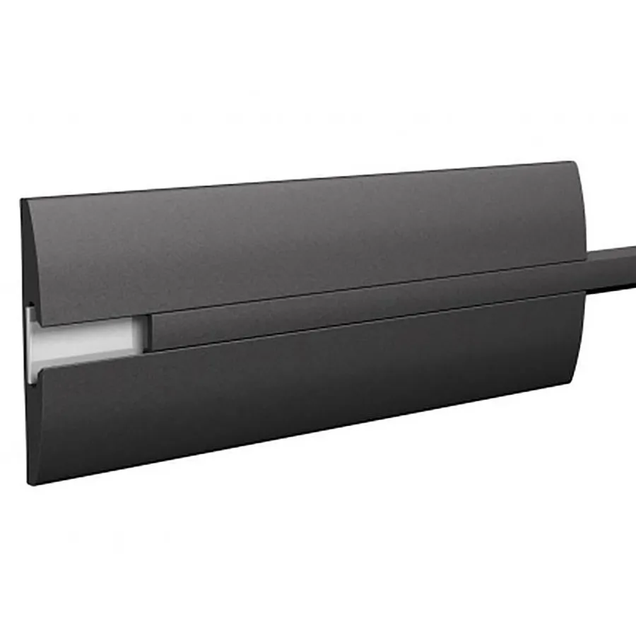 Gumová odolná ochrana zdí, stěn FLOMA - délka 300 cm, šířka 15 cm, tloušťka 2 cm