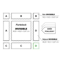 Modrý plastový (PVC) rohový nájezd "typ D" Fortelock Invisible (hadí kůže) - délka 14,5 cm, šířka 14,5 cm, výška 0,67 cm Modrý plastový (PVC) rohový nájezd "typ D" Fortelock Invisible (hadí kůže) - délka 14,5 cm, šířka 14,5 cm, výška 0,67 cm