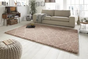 Růžový moderní koberec Allure - délka 170 cm, šířka 120 cm