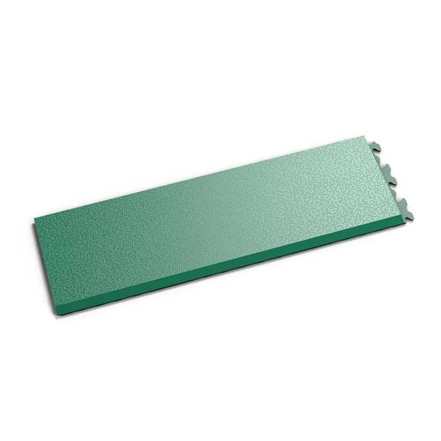 Zelený plastový (PVC) nájezd "typ A" Fortelock Invisible (hadí kůže) - délka 45,3 cm, šířka 14,5 cm, výška 0,67 cm