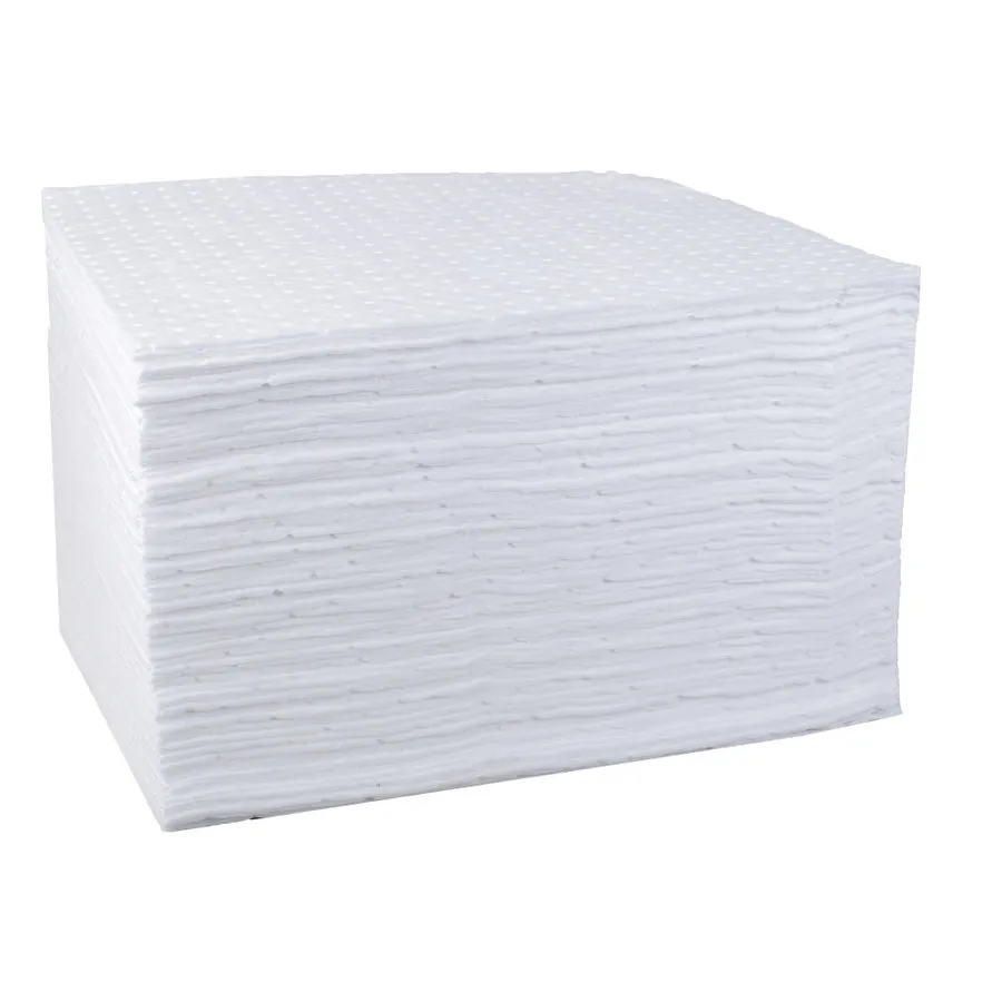 Hydrofobní lehká odolná sorpční rohož - délka 50 cm, šířka 40 cm - 200 ks