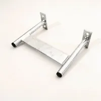 Kovová pozinkovaná škrabka na boty FLOMA SS10 - šířka 24 cm, výška 18 cm