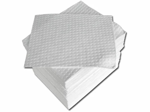 Olejová sorpční zpevněná rohož - délka 50 cm, šířka 40 cm - 100 ks