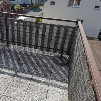 Bambusová stínicí rohož "celý neštípaný bambus nelakovaný" - délka 300 cm, výška 200 cm