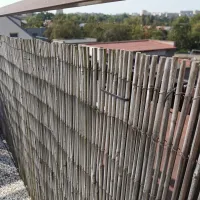 Bambusová stínicí rohož "celý neštípaný bambus nelakovaný" - délka 300 cm, výška 100 cm