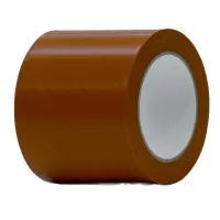 Hnědá vyznačovací páska Standard - délka 33 m, šířka 10 cm