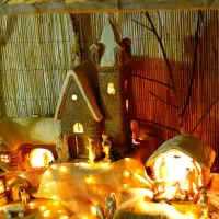 Rákosová stínicí rohož "úzký rákos" - délka 500 cm, výška 200 cm