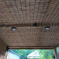 Rákosová stínicí rohož "úzký rákos" - délka 500 cm, výška 200 cm