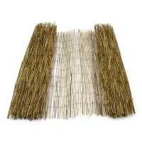 Rákosová stínicí rohož "úzký rákos - káva" - délka 500 cm, výška 100 cm