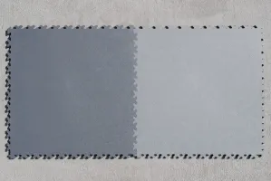 Šedá plastová (PVC) zátěžová dlažba Fortelock Industry ESD (kůže) - délka 51 cm, šířka 51 cm, výška 0,7 cm