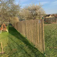 Rákosová stínicí rohož "úzký rákos" - délka 500 cm, výška 150 cm