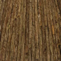 Stínicí rohož "kůra jedle" - délka 300 cm, výška 100 cm