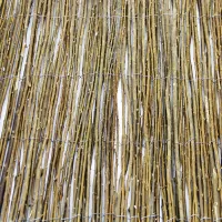 Proutěná stínicí rohož "vrbové proutí" - délka 300 cm, výška 100 cm