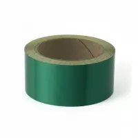 Zelená reflexní samolepicí výstražná páska - délka 15 m, šířka 5 cm