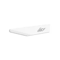 Keramická náhradní jednostranná rovná čepel (zaoblená špička) - délka 3,3 cm, šířka 0,6 cm, tloušťka 0,5 mm - 4 ks