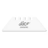 Keramická náhradní oboustranná čepel (zaoblená špička) - délka 6 cm, šířka 1,9 cm, tloušťka 0,8 mm - 2 ks