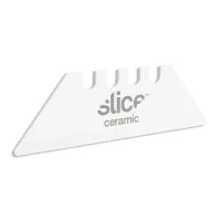 Keramická náhradní oboustranná čepel (zaoblená špička) - délka 6 cm, šířka 1,9 cm, tloušťka 0,8 mm - 2 ks