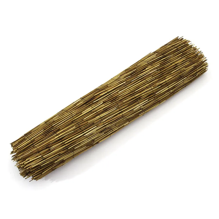 Rákosová stínicí rohož "úzký rákos - káva" - délka 500 cm, výška 200 cm