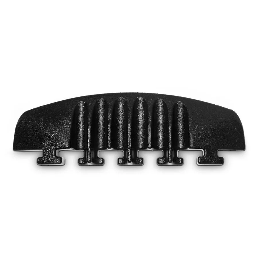 Černý plastový koncový díl "samec" pro kabelové mosty DEFENDER NANO DEFENDER NANO - délka 7,2 cm