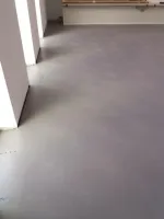 Modrý plastový (PVC) rohový nájezd Fortelock XL ESD (hadí kůže) - délka 14,5 cm, šířka 14,5 cm, výška 0,4 cm