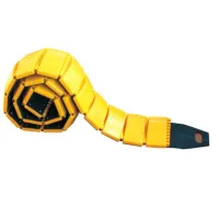 Žlutý přenosný zpomalovací práh (25 km/h) Portable - délka 300 cm, šířka 25 cm, výška 4,5 cm