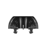 Černý plastový koncový díl "samec" pro kabelové mosty DEFENDER MICRO 2 - délka 27,4 cm