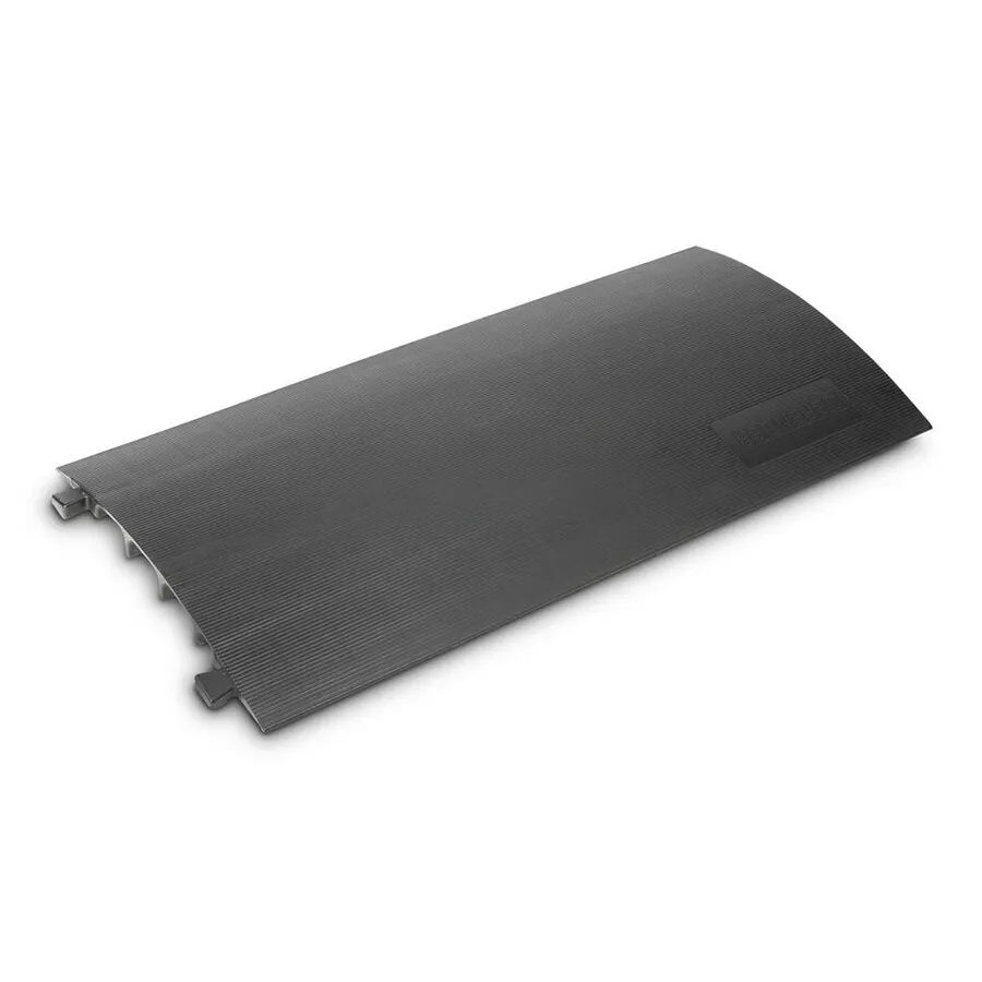 Černý plastový kryt (5x21x22) pro ochranný přejezd DEFENDER COMPACT - délka 83 cm, šířka 42,5 cm, výška 3,7 cm