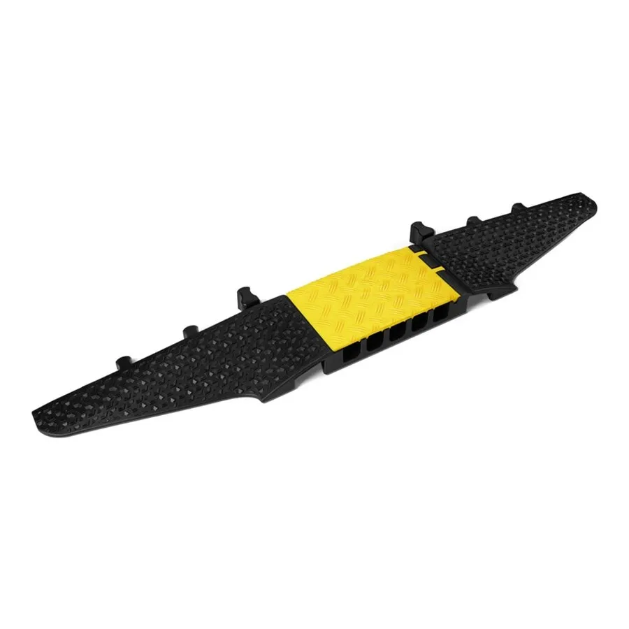 Plastový koncový kabelový most "samice" (5x34,5x38,6) DEFENDER MIDI 5 2D - délka 119 cm, šířka 16,5 cm, výška 5,5 cm