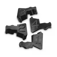 Plastová spojka DEFENDER MIDI 5 2D Set - 4 ks