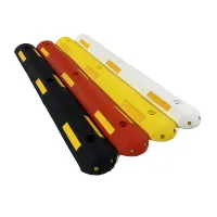 Žlutý plastový parkovací doraz FLOMA PS45 - délka 100 cm, šířka 13 cm, výška 4,5 cm