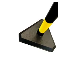 Černo-žlutý plastový sloupek SCV - výška 90 cm