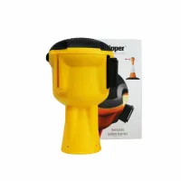 Černý ocelový sloupek Skipper - délka 900 cm, výška 116 cm