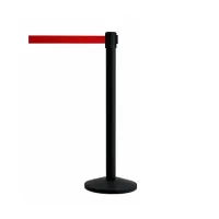 Stříbrný chromovaný sloupek - délka 250 cm, výška 101,6 cm