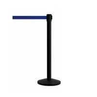 Stříbrný chromovaný sloupek - délka 250 cm, výška 101,6 cm