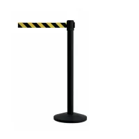 Stříbrný chromovaný sloupek - délka 250 cm, výška 101,6 cm