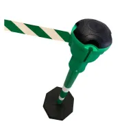 Zelený ocelový sloupek Skipper - délka 900 cm, výška 116 cm