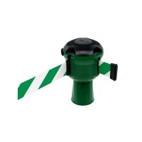 Zelený ocelový sloupek Skipper - délka 900 cm, výška 116 cm