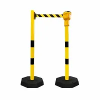 Žlutý sloupek - délka 900 cm, výška 116 cm