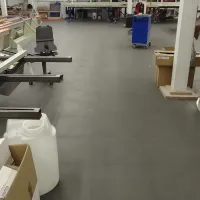 Šedá plastová (PVC) zátěžová dlažba Fortelock Industry Ultra ECO (diamant) - délka 51 cm, šířka 51 cm, výška 1 cm