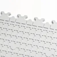 Žlutá plastová (PVC) zátěžová dlažba Fortelock Industry Ultra (penízky) - délka 51 cm, šířka 51 cm, výška 1 cm