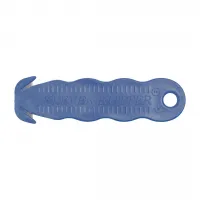 Modrý plastový bezpečnostní jednorázový nůž KLEVER Kutter