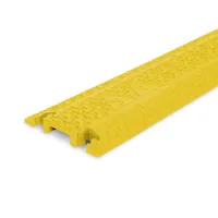 Žlutý plastový kabelový most (1x12x40) XPRESS - délka 101 cm, šířka 12,5 cm, výška 2 cm