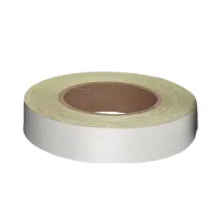 Bílá reflexní výstražná páska - délka 45 m, šířka 1,5 cm