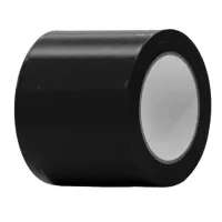 Černá vyznačovací páska Standard - délka 33 m, šířka 10 cm