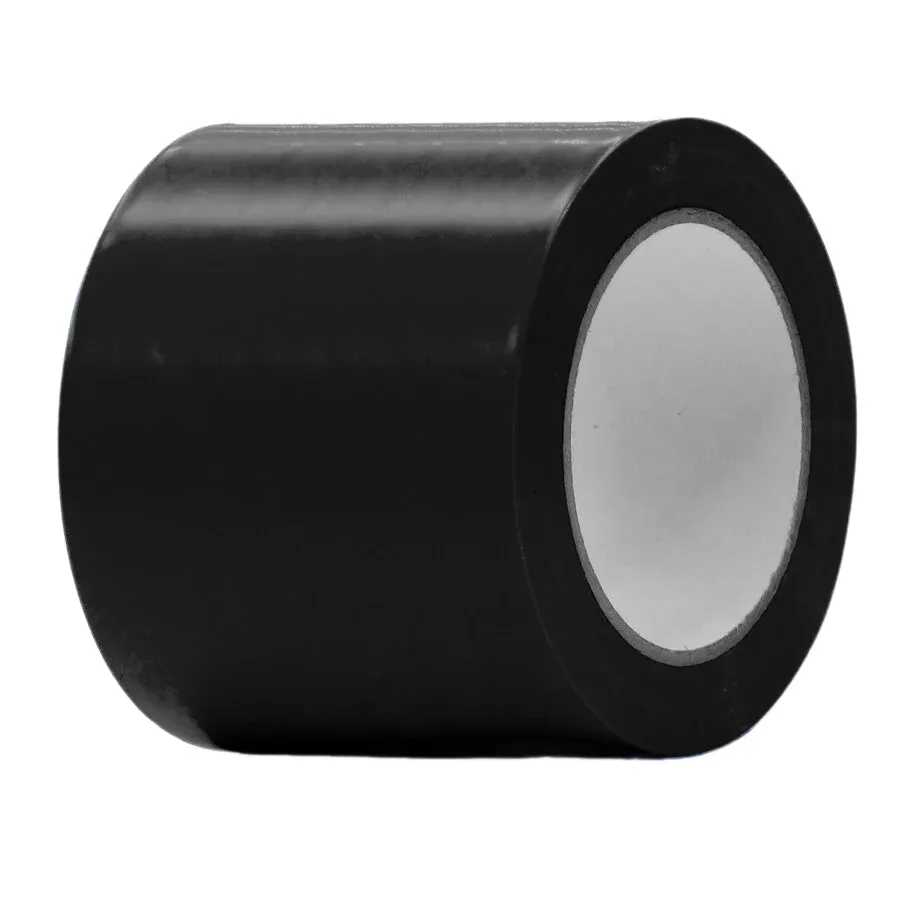 Černá vyznačovací páska Standard - délka 33 m, šířka 10 cm