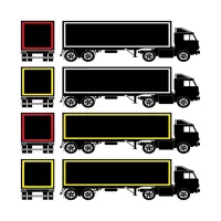 Červená plná reflexní páska - délka 100 cm, šířka 5 cm