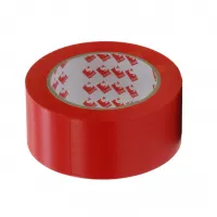 Červená vyznačovací páska Super - délka 33 m, šířka 5 cm