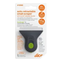 Samozatahovací škrabka MINI SCRAPER - délka 6,7 cm, šířka 6,3 cm, výška 1 cm