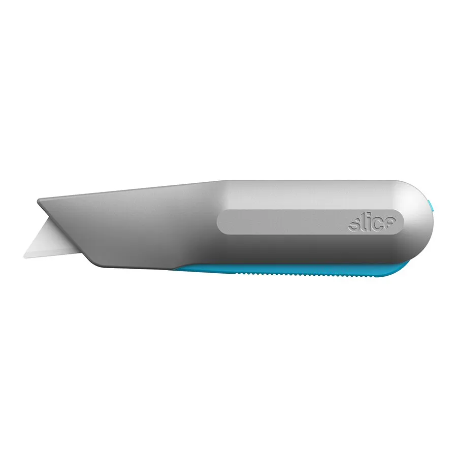 Samozatahovací univerzální nůž s páčkou SMART METAL SQUEEZE TRIGGER - délka 16,9 cm, šířka 5,5 cm, výška 2,7 cm