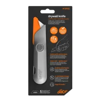 Šedý nůž sadrokartonářský SLICE - délka 15,5 cm, šířka 3,2 cm, výška 2,3 cm